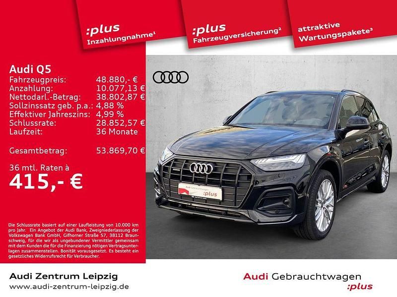 Gebraucht Audi Q5 Advanced 204 PS (150 kW) 2024 Mythosschwarz metallic SUV