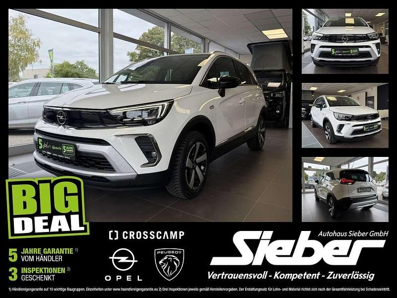 Jade weiss/arktis weiss Gebraucht 2022 Opel Crossland Ultimate SUV | 17.900 € (Fairer Preis) - Bild 1/4