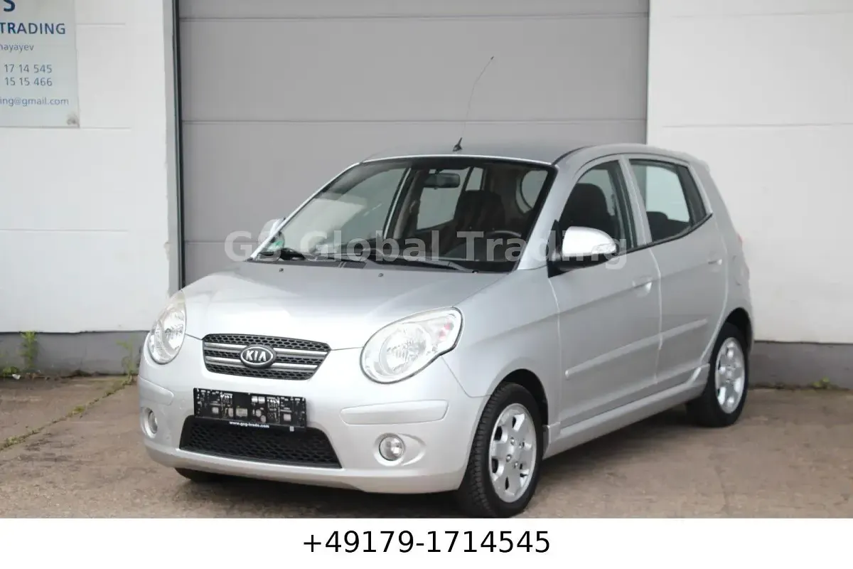 Gebraucht Kia Picanto 65 PS (47 kW) 2008 Silber Kleinwagen