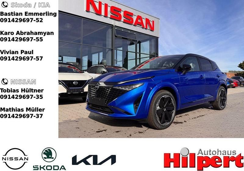 Blau Neu 2025 Nissan Qashqai SUV | 38.890 € (Teuer) - Bild 1/4