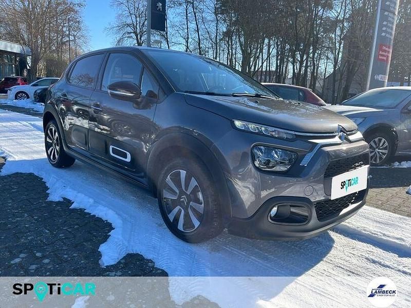 Gebraucht Citroën C3 PureTech 110 PS (80 kW) 2024 Platinum grau Kleinwagen