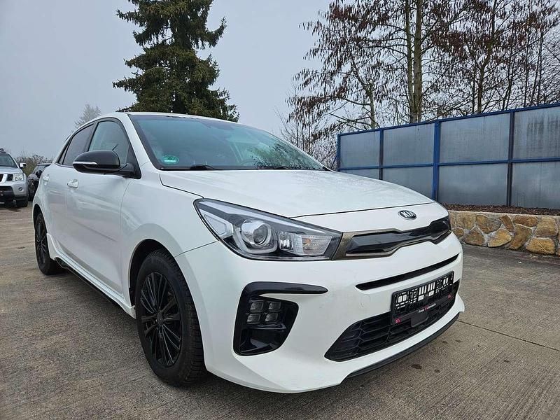Gebraucht Kia Rio GT-Line 120 PS (88 kW) 2018 (ud) schneeweiss Kleinwagen