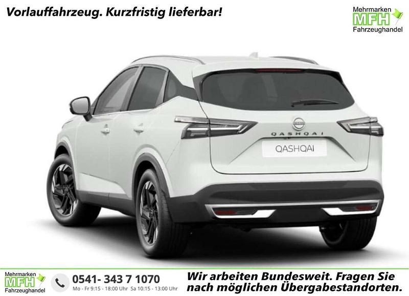 Neu Nissan Qashqai 360º 158 PS (116 kW) 2025 Pearl white metallic SUV