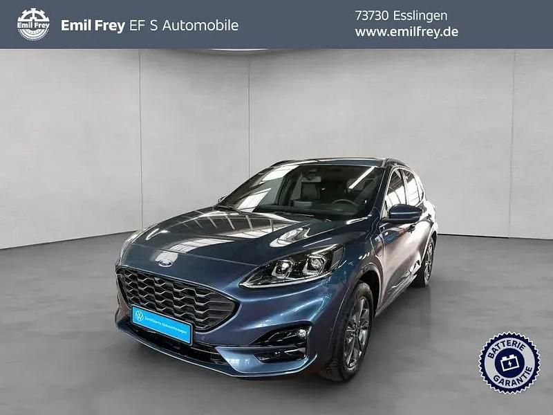 Chromablau metallic Gebraucht 2021 Ford Kuga ST-Line X SUV | 22.890 € (Guter Preis) - Bild 1/3