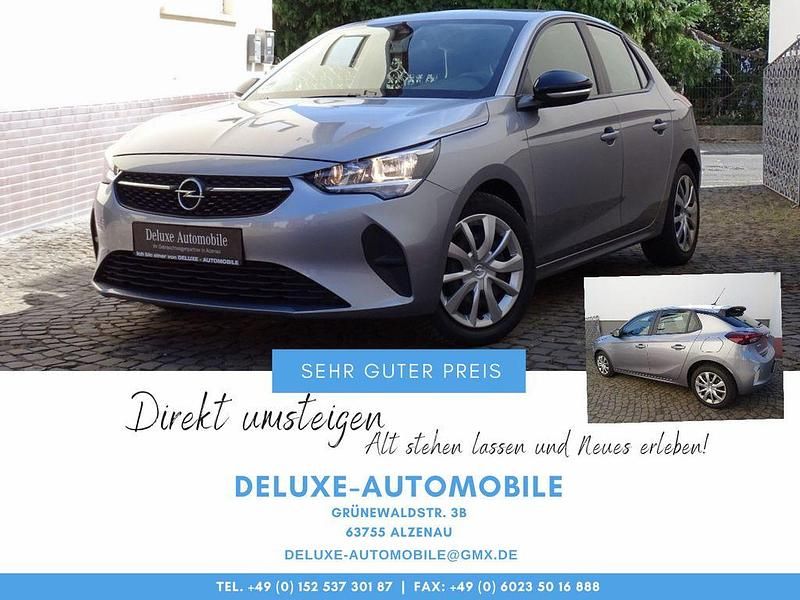 Grau Gebraucht 2021 Opel Corsa Limousine | 10.450 € (Guter Preis) - Bild 1/3