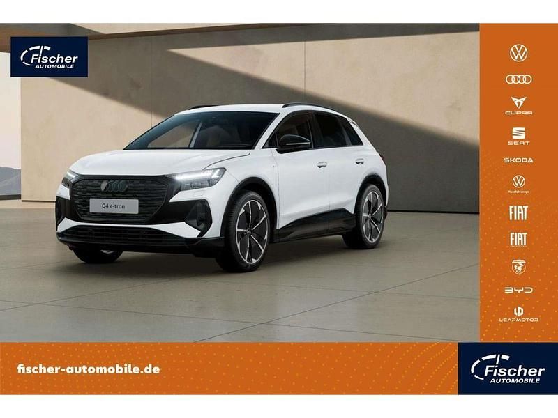 Weiss Gebraucht 2025 Audi Q4 e-tron S-Line SUV | 52.480 € (Etwas zu teuer) - Bild 1/4