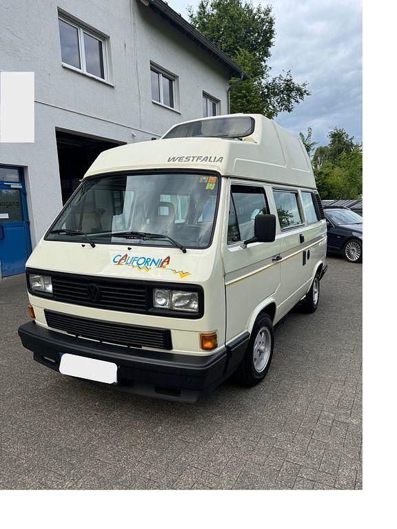 Weiß Gebraucht 1989 VW T3 California Van | 18.850 € - Bild 1/4