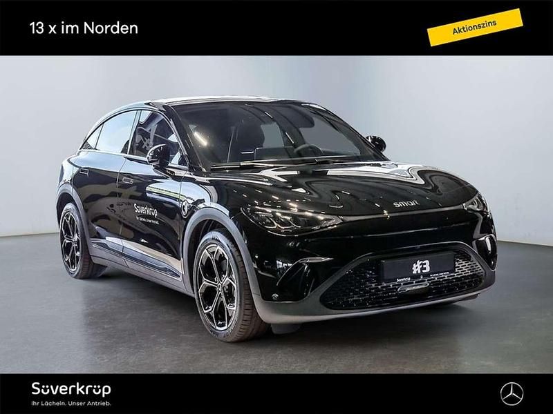Schwarz metallic Gebraucht 2025 Smart #3 Pro+ SUV | 36.900 € (Fairer Preis) - Bild 1/4