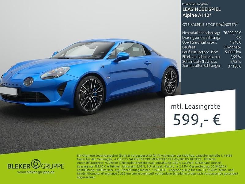 Blau Neu 2025 Alpine A110 Coupé | 76.990 € (Superpreis) - Bild 1/3