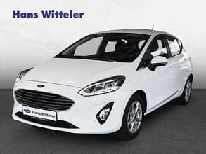 Frostweiß Gebraucht 2022 Ford Fiesta Titanium Kleinwagen | 17.990 € (Fairer Preis) - Bild 1/4