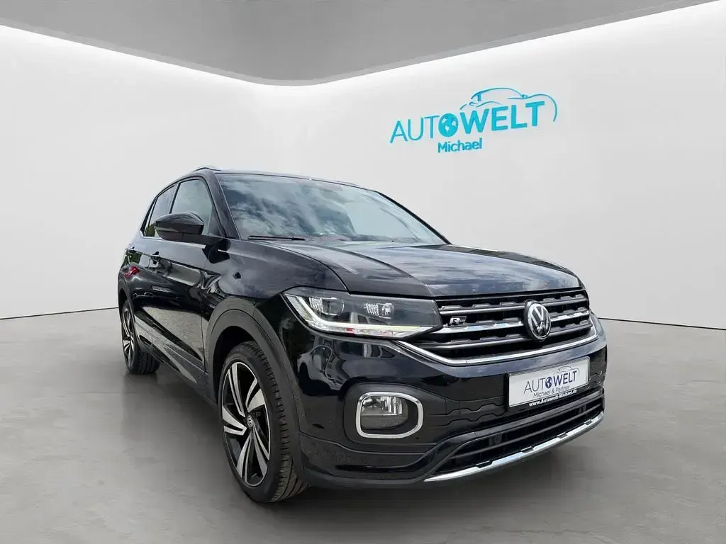 Gebraucht VW T-Cross R-line 116 PS (85 kW) 2020 Schwarz SUV