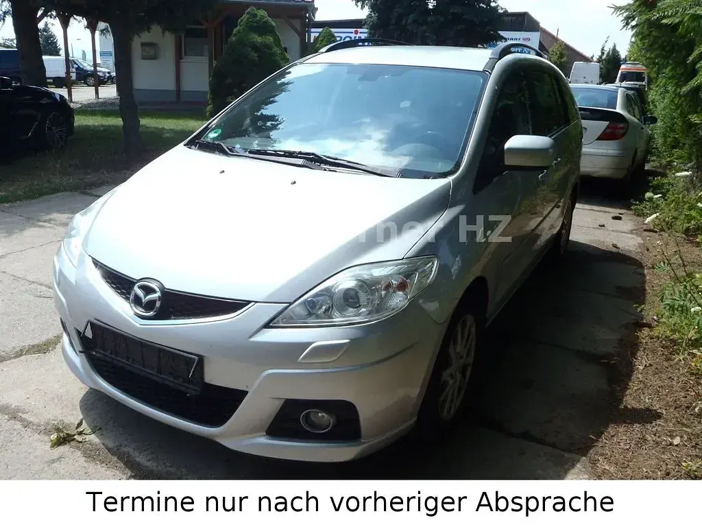 Gebraucht Mazda 5 Active 145 PS (106 kW) 2009 Silber Van / Kleinbus
