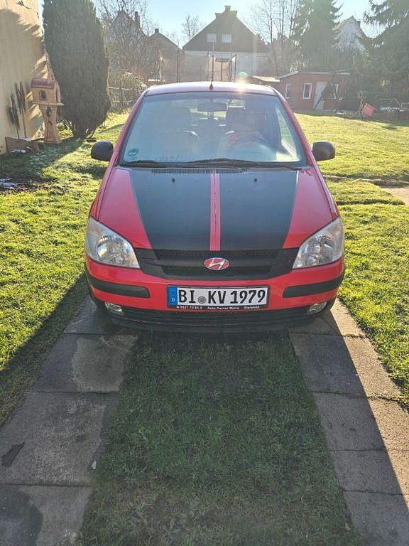 Gebraucht Hyundai Getz GLS 82 PS (60 kW) 2003 Rot Kleinwagen