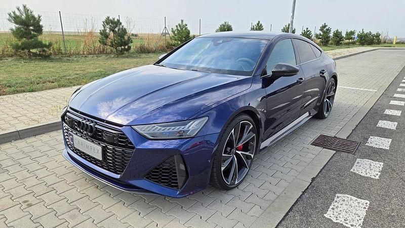 Blau Gebraucht 2022 Audi RS7 Sport Kleinwagen | 106.990 € (Etwas zu teuer) - Bild 1/4