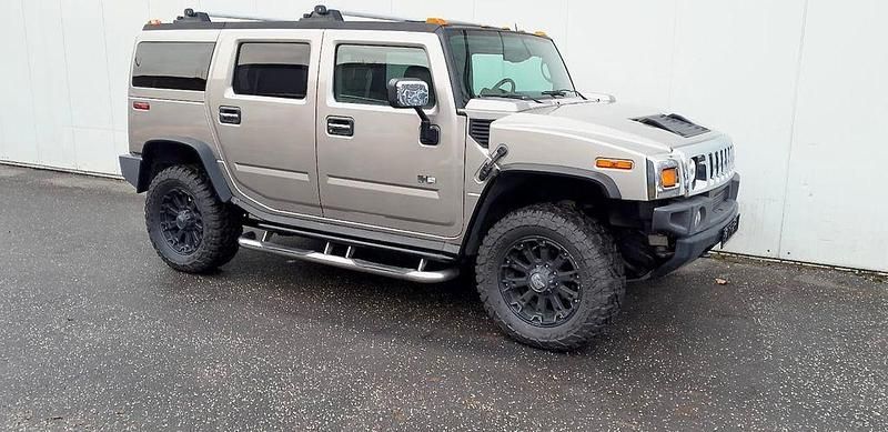 Grau Gebraucht 2003 Hummer H2 SUV | 22.800 € (Teuer) - Bild 1/4