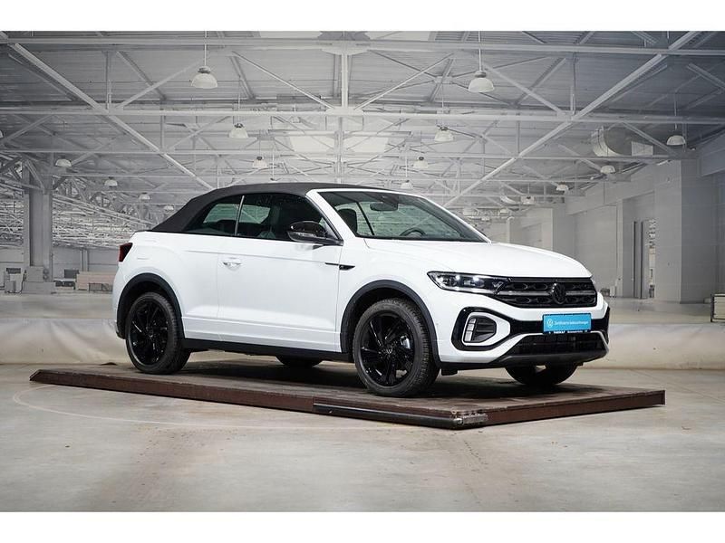 Gebraucht VW T-Roc Cabriolet Style 150 PS (110 kW) 2025 Pure white schwarz Cabrio