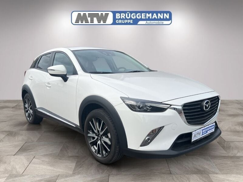 Weiss Gebraucht 2016 Mazda CX-3 Sports-Line SUV | 14.270 € (Fairer Preis) - Bild 1/4