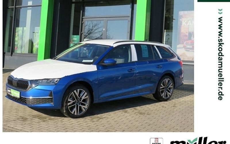 Blau Neu 2025 Skoda Octavia Selection Kombi | 44.439 € - Bild 1/4