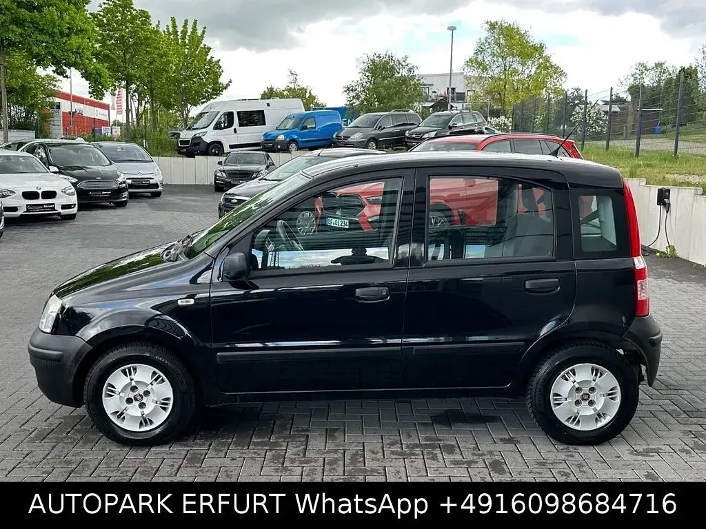 Gebraucht Fiat Panda Active 54 PS (39 kW) 2007 Schwarz Kleinwagen