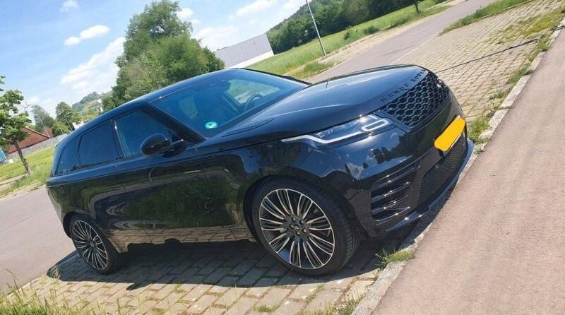 Schwarz Gebraucht 2022 Land Rover Range Rover Velar HSE Dynamic SUV | 59.900 € (Teuer) - Bild 1/4