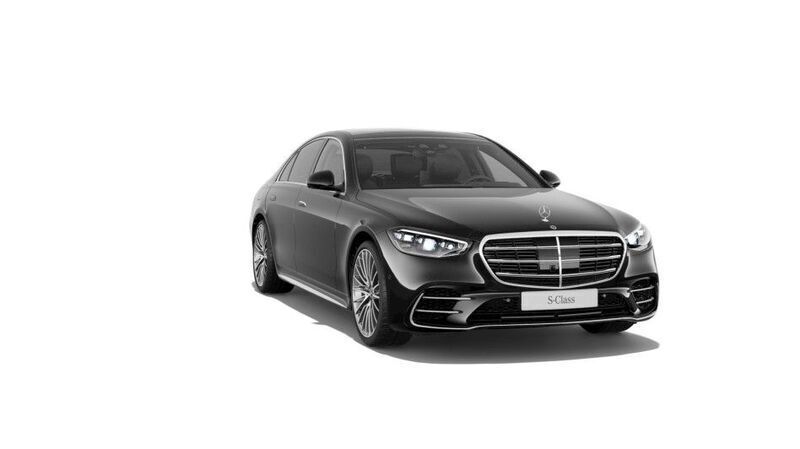 Schwarz Neu 2025 Mercedes S450 AMG line Limousine | 151.130 € - Bild 1/4