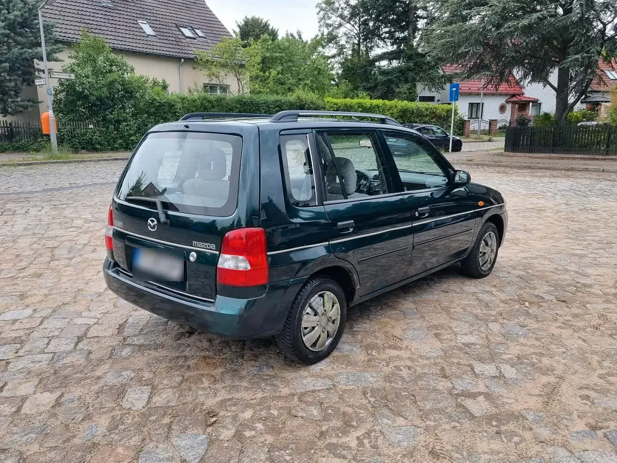 Gebraucht Mazda Demio 75 PS (55 kW) 2001 Grün Kleinwagen