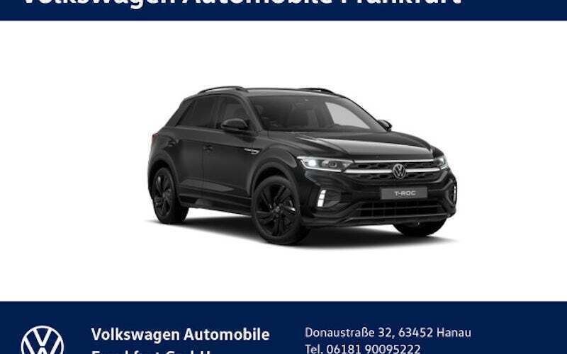 Schwarz Neu 2025 VW T-Roc R-line SUV | 39.990 € (Fairer Preis) - Bild 1/2
