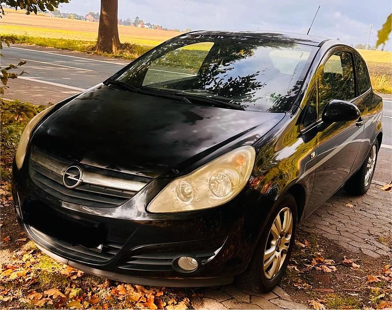Schwarz Gebraucht 2009 Opel Corsa Kleinwagen | 999 € (Superpreis) - Bild 1/4