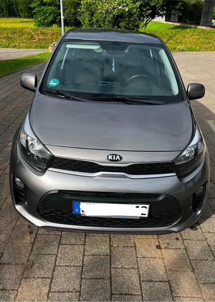 Gebraucht Kia Picanto 66 PS (48 kW) 2018 Grau Kleinwagen