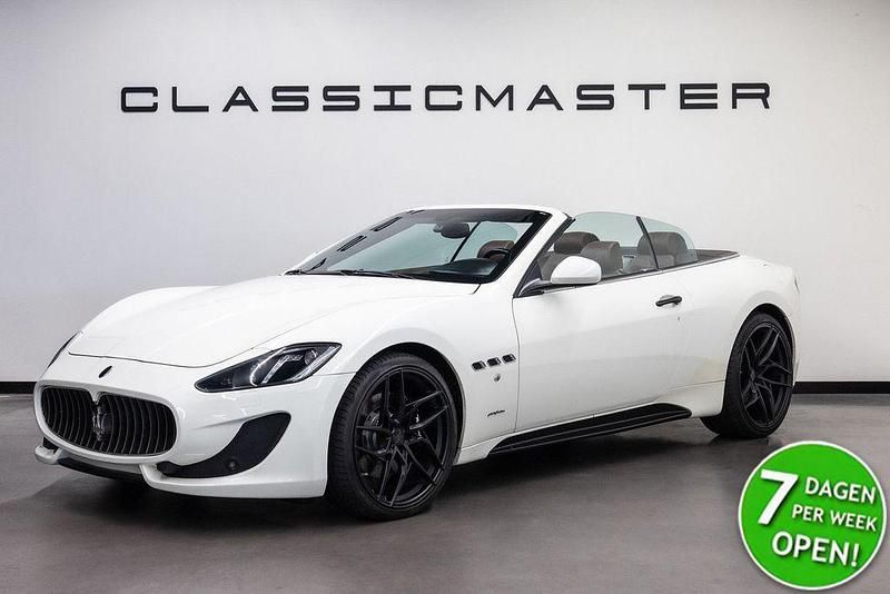 Gebraucht Maserati GranCabrio 441 PS (324 kW) 2011 Weiß Cabrio