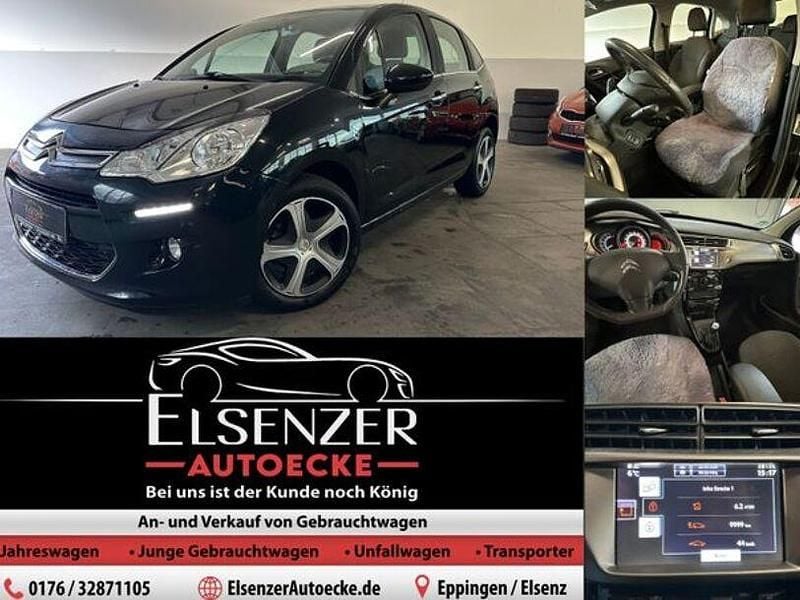 Schwarz Gebraucht 2016 Citroën C3 Limousine | 6.999 € (Fairer Preis) - Bild 1/4