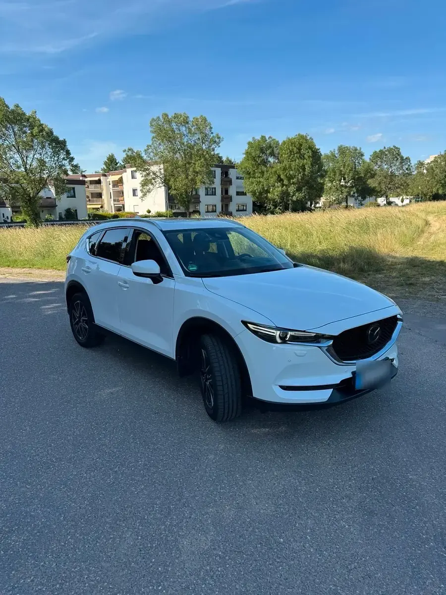 Gebraucht Mazda CX-5 194 PS (142 kW) 2018 Weiß SUV