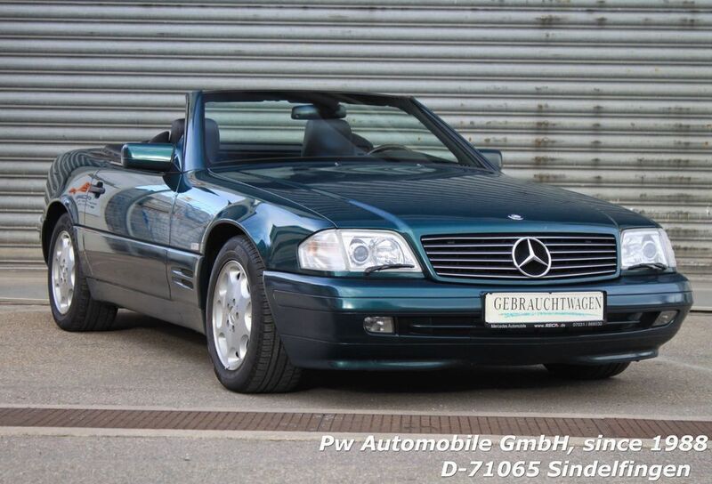 Grün Gebraucht 1998 Mercedes SL280 Cabrio | 22.500 € (Etwas zu teuer) - Bild 1/4