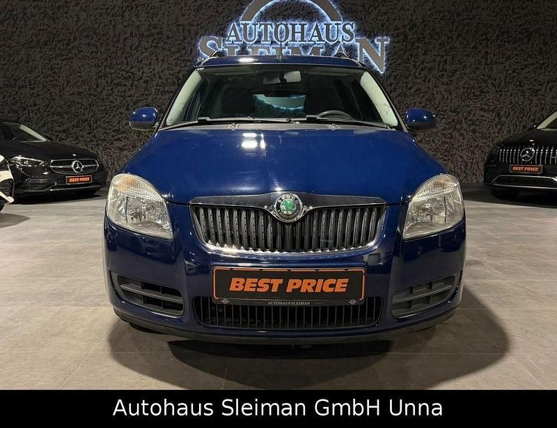 Gebraucht Skoda Roomster Plus Edition 69 PS (50 kW) 2009 Blau Van / Kleinbus