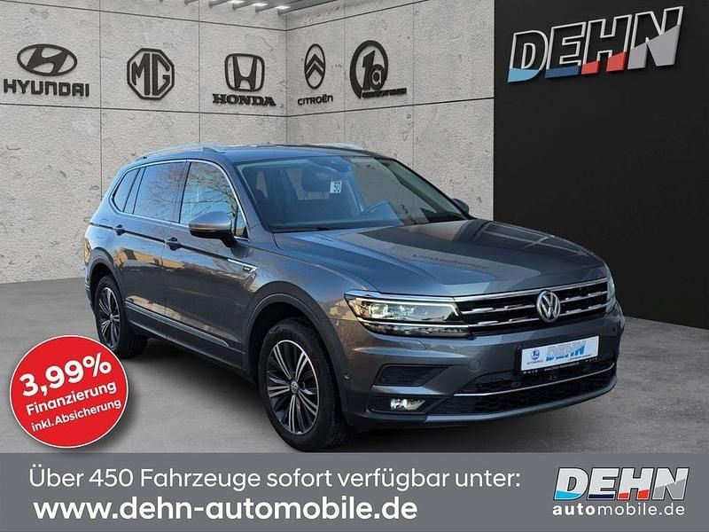 Grau Gebraucht 2019 VW Tiguan Allspace Highline SUV | 24.950 € (Superpreis) - Bild 1/4