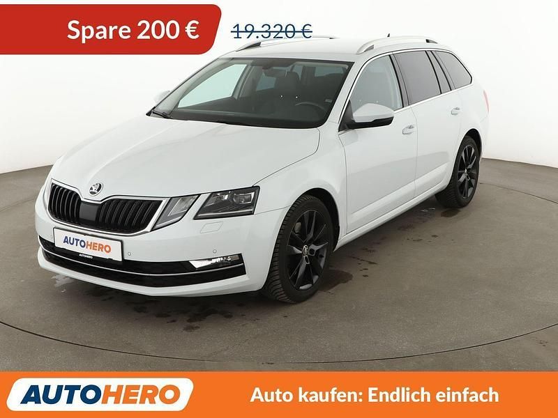 Gebraucht Skoda Octavia Premium Edition 150 PS (110 kW) 2019 Weiß Kombi