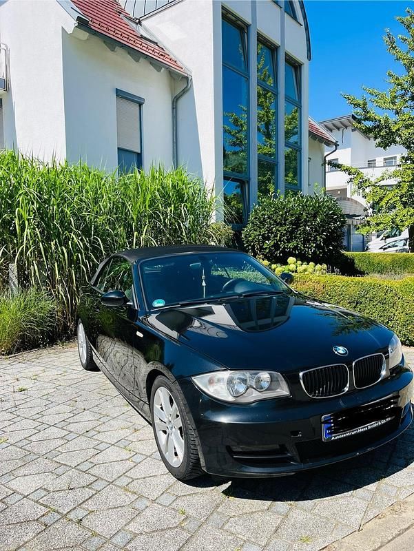 Schwarz Gebraucht 2008 BMW 118 Cabriolet Cabrio | 5.500 € (Etwas zu teuer) - Bild 1/4