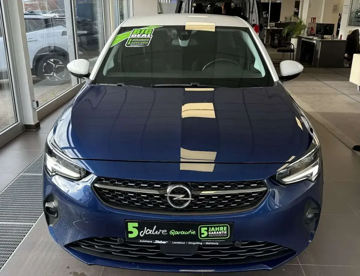 Gebraucht Opel Corsa Elegance 101 PS (74 kW) 2020 Nautic blau Kleinwagen
