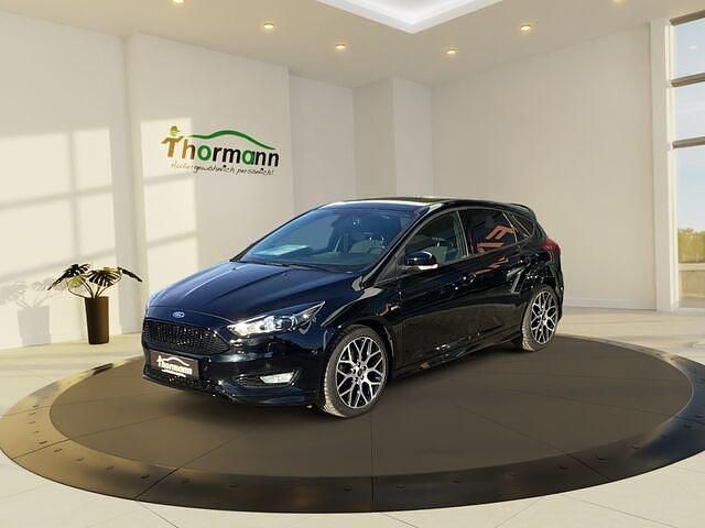 Gebraucht Ford Focus ST-Line 140 PS (102 kW) 2018 Iridiumschwarz Limousine