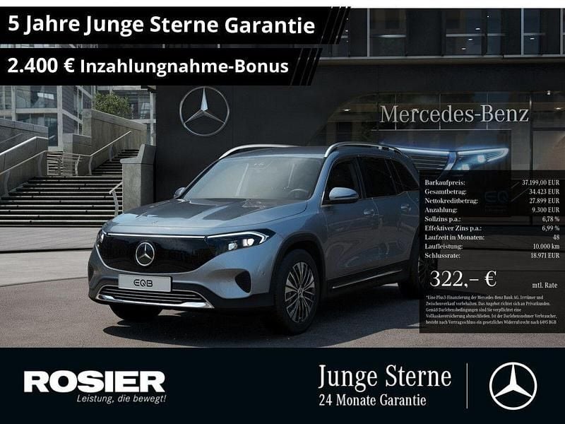 Gebraucht Mercedes EQB300 Advanced 167 kW (228 PS) 2025 Silber / hightechsilber SUV