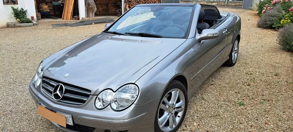 Gebraucht Mercedes CLK200 Avantgarde 184 PS (135 kW) 2009 Silber Cabrio