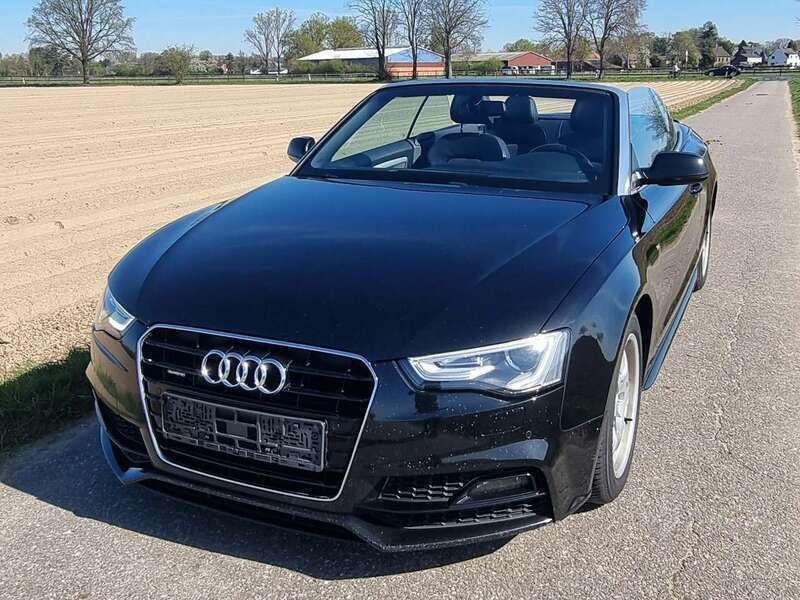 Schwarz Gebraucht 2016 Audi A5 Cabriolet Comfort Cabrio | 16.200 € (Etwas zu teuer) - Bild 1/4