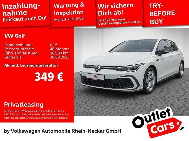 Pure white Gebraucht 2022 VW Golf VIII GTD Limousine | 26.692 € (Guter Preis) - Bild 1/2