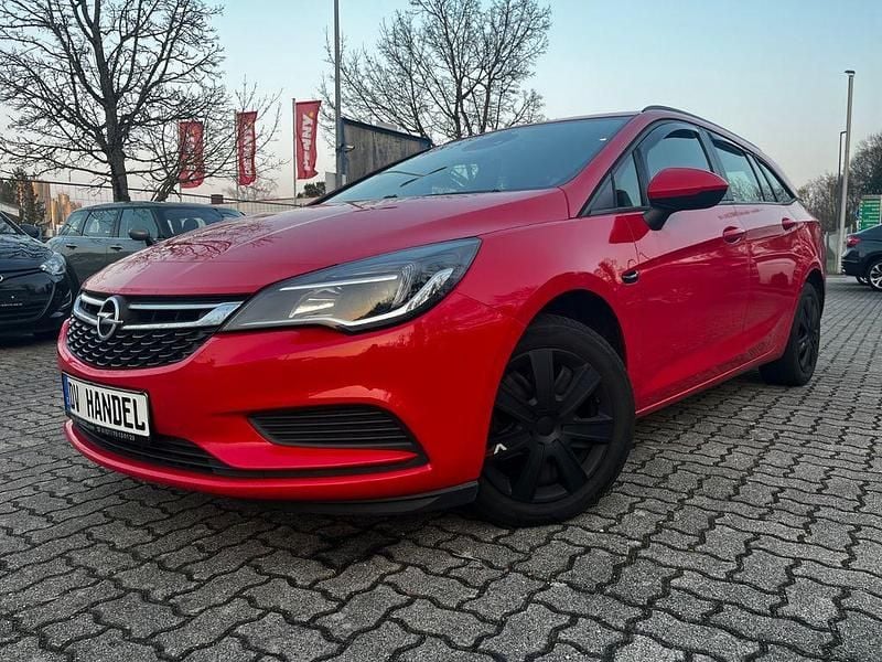 Gebraucht Opel Astra Edition 110 PS (80 kW) 2019 Rot Kombi