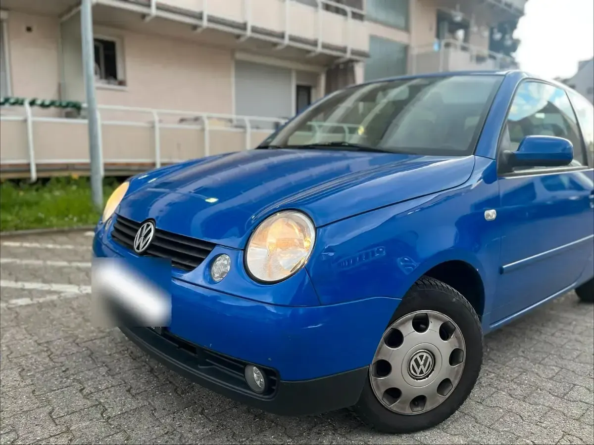 Gebraucht VW Lupo 75 PS (55 kW) 2001 Blau Kleinwagen