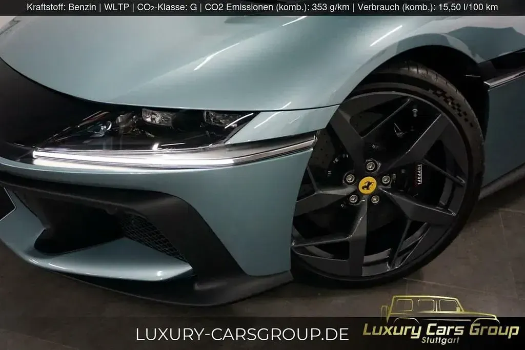 Neu Ferrari 12 Cilindri 829 PS (609 kW) 2025 Celeste trevi Coupé