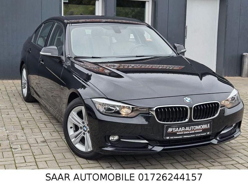Schwarz Gebraucht 2013 BMW 320 Sport Line Limousine | 7.980 € (Guter Preis) - Bild 1/4