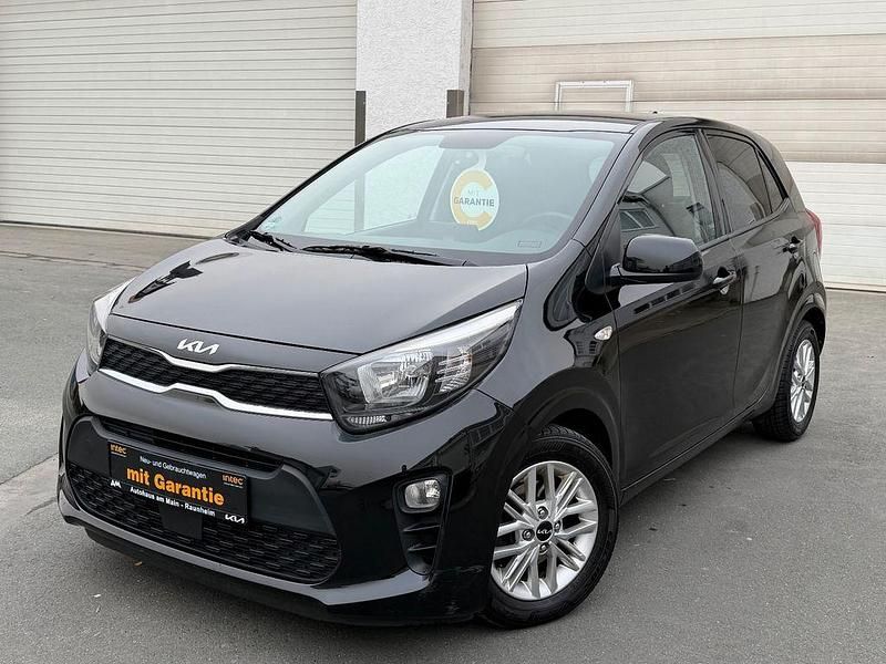 Schwarz Gebraucht 2022 Kia Picanto DREAM-TEAM Edition Kleinwagen | 10.990 € (Fairer Preis) - Bild 1/4