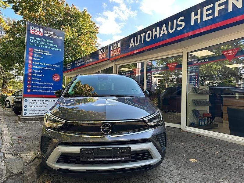 Grau Gebraucht 2021 Opel Crossland SUV | 14.700 € (Guter Preis) - Bild 1/4