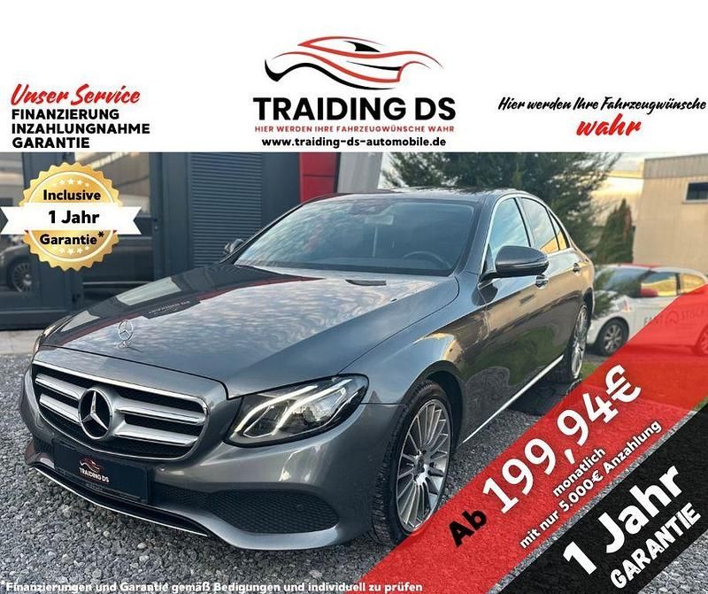 Grau Gebraucht 2018 Mercedes E220 Avantgarde Limousine | 22.890 € (Fairer Preis) - Bild 1/4
